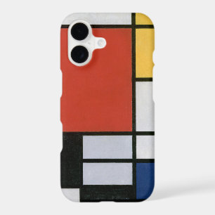 Piet Mondrian Rouge Bleu Jaune Art Abstrait