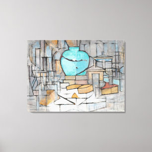 Piet Mondrian Still Life with Gingerpot II Canvas Print