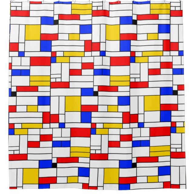 Piet Mondrian Style Abstract Art (Front)