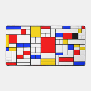 Piet Mondrian Style Art Abstrait