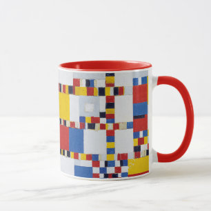 piet mondrian , victory.boogie-woogie mug