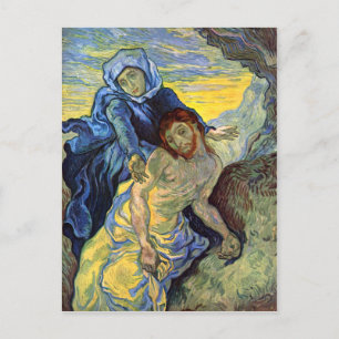 Pietà (after Delacroix) 1889, Vincent Van Gogh Postcard