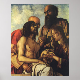 Pieta by Giovanni Bellini, Renaissance Fine Art Poster