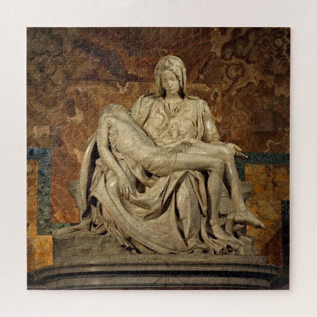 Pieta by Michelangelo Jigsaw Puzzle (Horizontal)