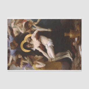 Pieta by William Bouguereau Tissue Paper