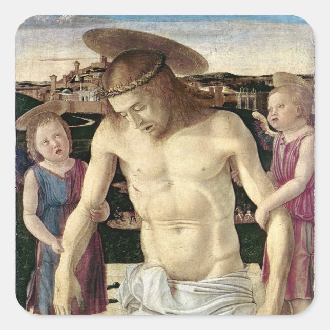 Pieta, c.1499 square sticker (Front)