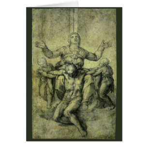 Pieta de Michel-Ange pour Vittoria Colonna