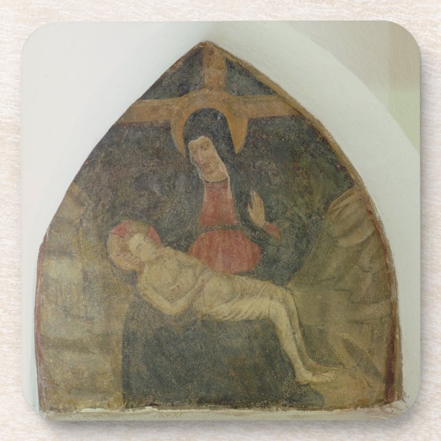 Pieta (fresco) coaster (Front)