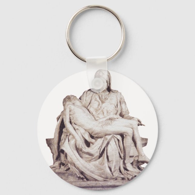 Pieta Keychain (Front)