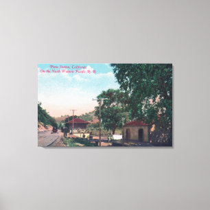 Pieta Northwestern Pacific RR Station Canvas Print