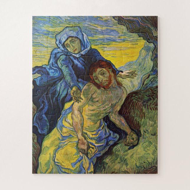 Pieta, Vincent van Gogh  Jigsaw Puzzle (Vertical)