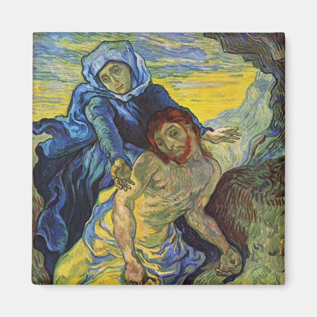 Pieta, Vincent van Gogh  Magnet (Front)