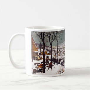 Pieter Bruegel , Hunters in the Snow Coffee Mug