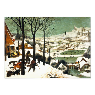 Pieter Bruegel Hunters in the Snow Photo Print