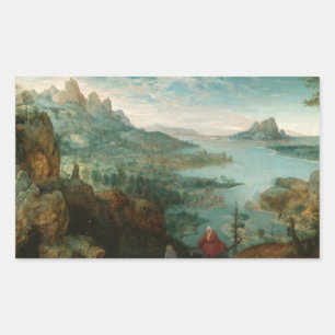 Pieter Bruegel - Landscape with flight into Egypt Sticker