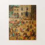 Pieter Bruegel The Elder - Children’s Games (1560) Jigsaw Puzzle<br><div class="desc">1</div>
