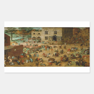 Pieter Bruegel the Elder - Children’s Games Sticker