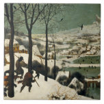 Pieter Bruegel the Elder - Hunters in the Snow Tile<br><div class="desc">Hunters in the Snow (Winter) by Pieter Bruegel the Elder, 1565. Oil on oak panel.</div>