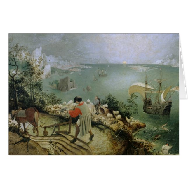 Pieter Bruegel the Elder -Landscape Fall of Icarus (Front Horizontal)