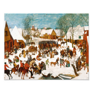 Pieter Bruegel the Elder-Massacre of the Innocents Photo Print