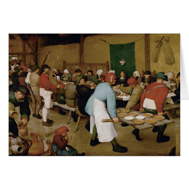 Pieter Bruegel the Elder - Peasant Wedding (Front Horizontal)