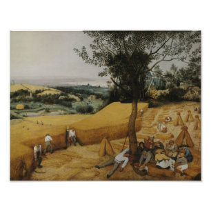Pieter Bruegel the Elder - The Harvesters Photo Print