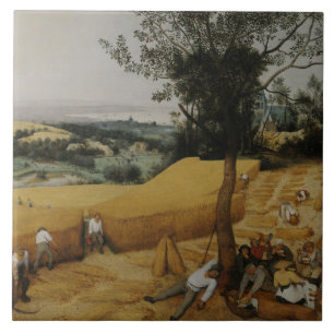 Pieter Bruegel the Elder - The Harvesters Tile