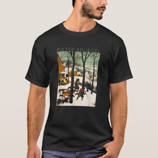 Pieter Bruegel The Elder The Hunters in the Snow 2 T-Shirt (Front)