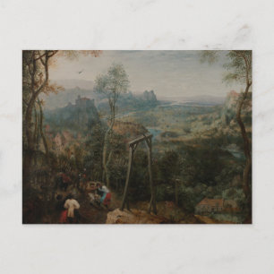 Pieter Bruegel the Elder-The Magpie on the Gallows Postcard