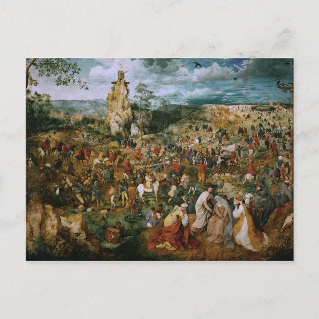 Pieter Bruegel the Elder-The Procession to Calvary Postcard (Front)