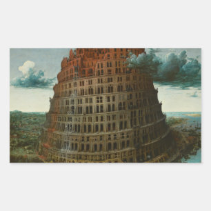 Pieter Bruegel the Elder - The Tower of Babel Sticker