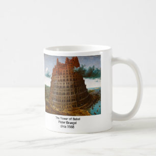 Pieter Bruegel , "The Tower of Babel" , 1568 Coffee Mug