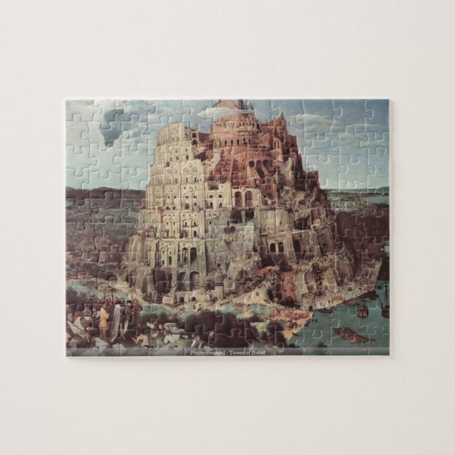 Pieter Bruegel - tour de puzzle de Babel (Horizontal)