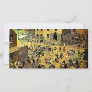 Pieter Bruegel's "Children’s Games" - 1560