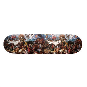 Pieter Bruegel's "The Fall Of The Rebel Angels" Skateboard