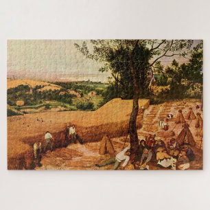 Pieter Bruegel's The Harvesters (1565) Jigsaw Puzzle