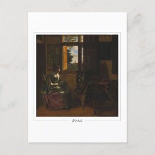 Pieter de Hooch #150 - Carte postale Art