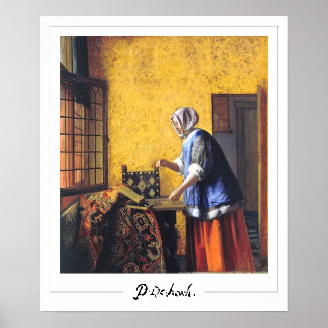 Pieter de Hooch Zedign Art Poster #26 (Front)