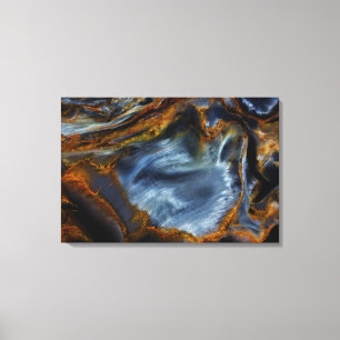Pietersite Rock Canvas Print