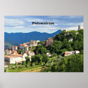 Pietravairano, Caserta, Italy Poster