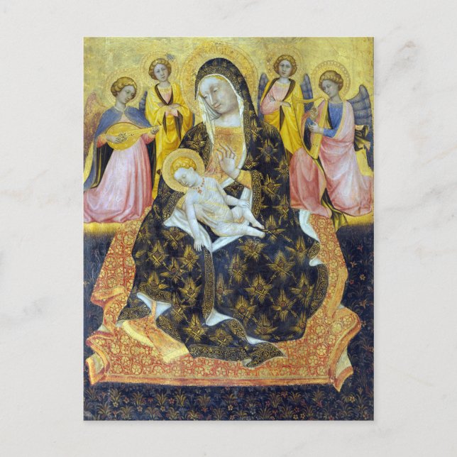 Pietro di Domenico da Montepulciano Madonna Postcard (Front)