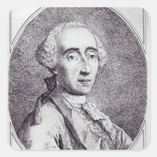 Pietro Longhi Square Sticker