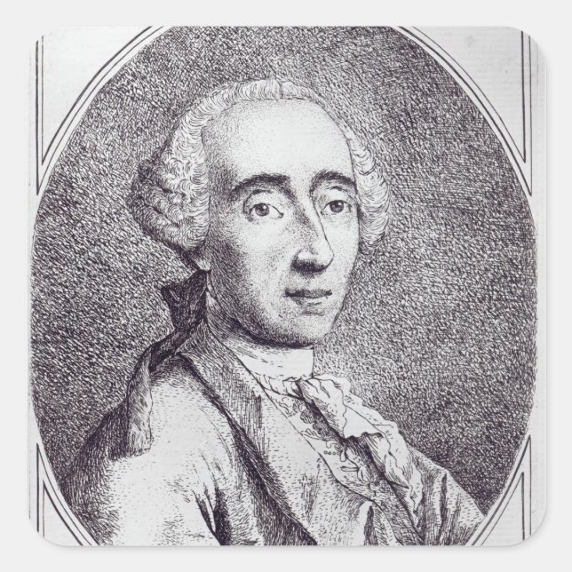 Pietro Longhi Square Sticker (Front)
