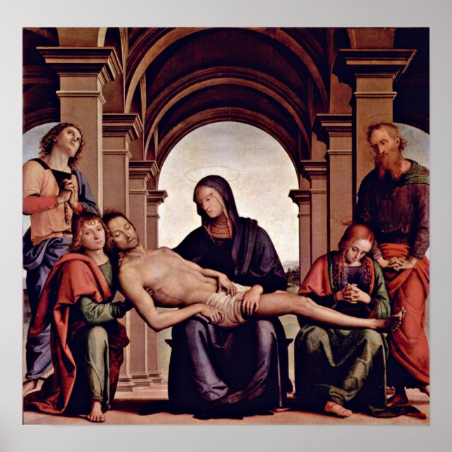 Pietro Perugino - Pieta Poster (Front)