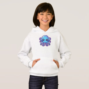 Pieuvre bleue mignonne