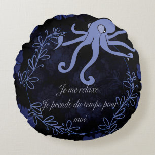 pieuvre round pillow