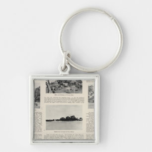 Piezzi Ranch, Harris Vineyard, California Keychain