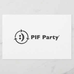 PIF Party Note Cards
