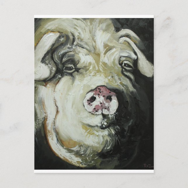 Pig#7 Postcard (Front)