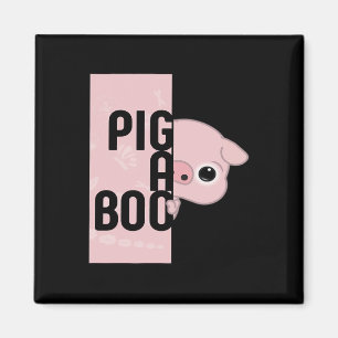 Pig A Boo Magnet